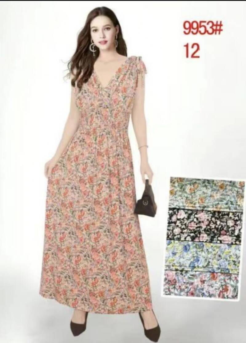 Sukienki damskie Roz M/L-XL/2XL, Mix Kolor Paczka 12 szt